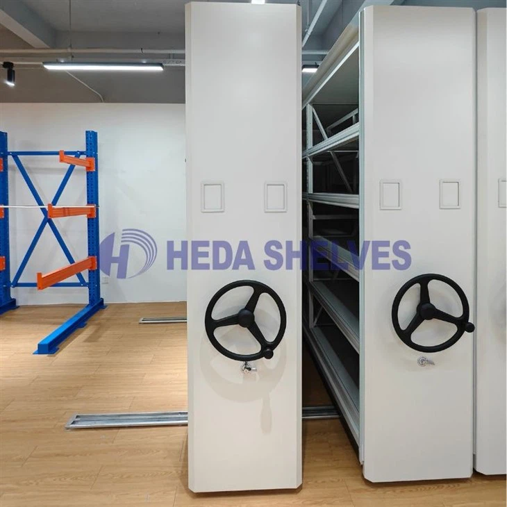 OEM Chrome Steel Mobile Shelving