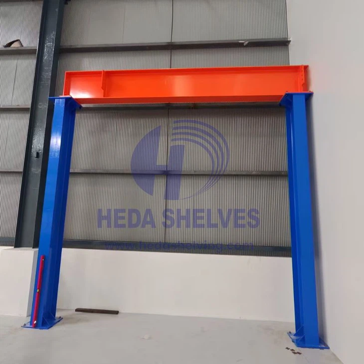 Starter frame for mezzanine floor Starter frame for mezzanine floor