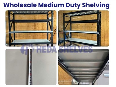 Wholesale Medium Duty Shelving System with New Craft Upgrade