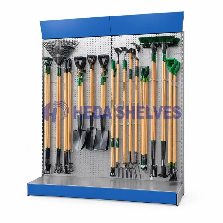 Long Handle Tool Display Rack