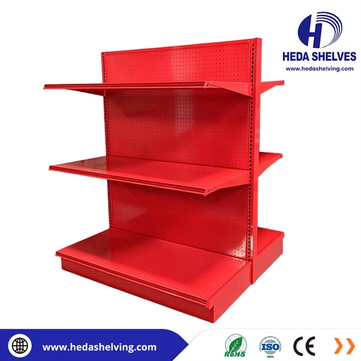 Lozier / Madix Style Metal Gondola Shelving