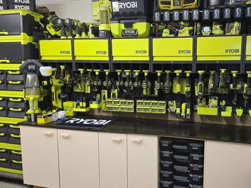 Tools Display Wall Tools Display Wall