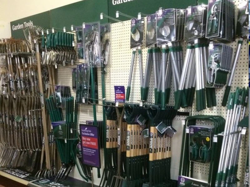 Garden Tools Display Rack Garden Tools Display Rack