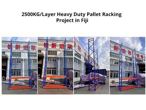 2500KG/Layer Heavy Duty Pallet Racking Project in Fiji