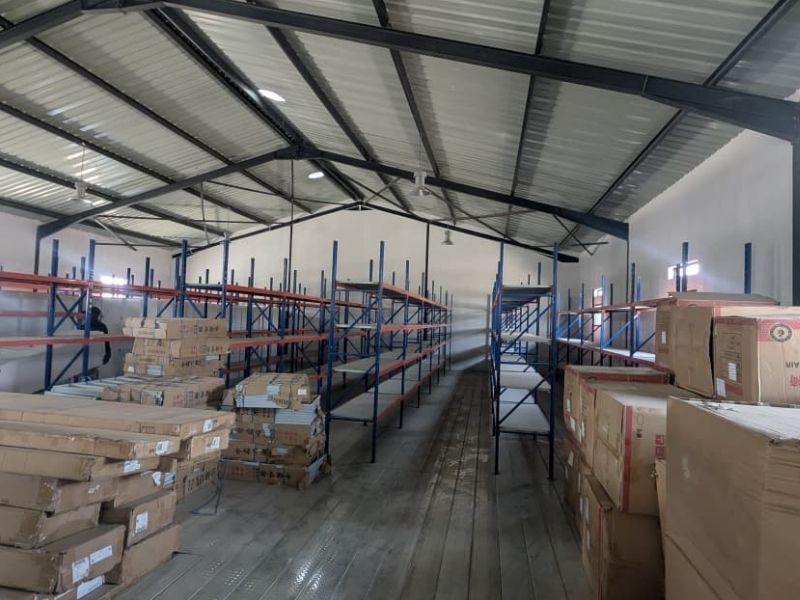 Open steel grating Open steel grating