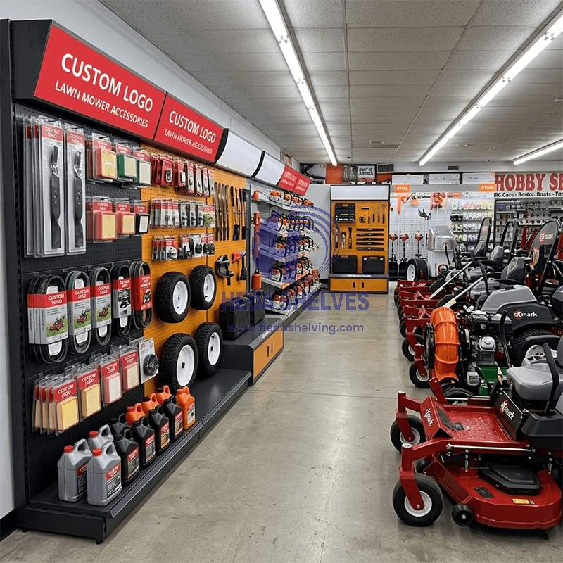 Lawn Mower Store Render View Lawn Mower Store Render View