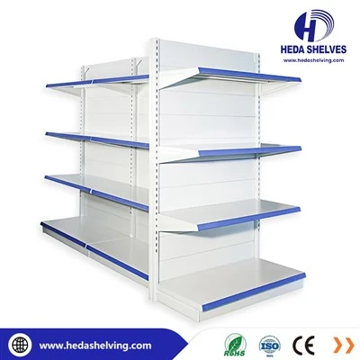 End Cap Gondola Shelving