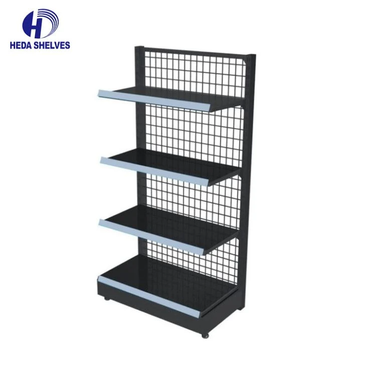 Black Gondola Shelving